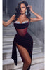 Portia and Scarlett PS23670 -long- Evening Gown with a Sweetheart Illusion Waist - Dress