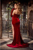 Portia And Scarlett PS23672 Strapless High Slit Long Evening Dress - Dress