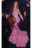 Portia and Scarlett PS23680 - Long -Gown with Crystal Embellishments - Pink / 00 - Dress