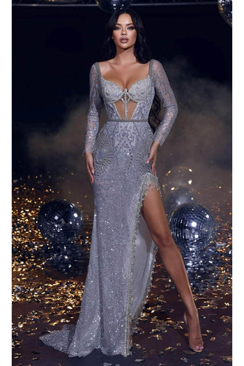 Portia and Scarlett PS23922 -long- Evening Gown with a Bedazzled Sweetheart Neckline - Dress