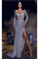 Portia and Scarlett PS23922 -long- Evening Gown with a Bedazzled Sweetheart Neckline - Dress