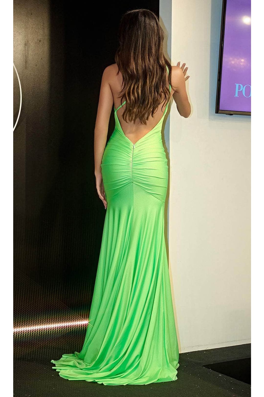 Portia and Scarlett PS24051X -long- One Shoulder Prom Dress with Sleeveless Design - Hot-Pink / 10 - Dress