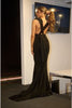 Portia and Scarlett PS24053X Halter Wrap Stretchy Formal Evening Gown - Dress