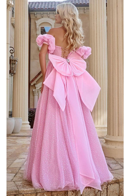 Portia and Scarlett PS24066 -long- Sweetheart Ballgown with Slit - Black-Nude / 4 - Dress