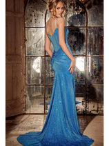 Portia and Scarlett PS24178 -long- Beaded Sweetheart Prom Dress for Classic Glamour