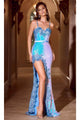 Portia and Scarlett PS24224 - long-Prom long Dress with Beaded Trim - Dress