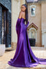 Portia And Scarlett PS24402 Strapless High-Slit Gown With Side Sash - Dress