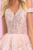 Portia and Scarlett PS24405 Off-Shoulder Tulle Homecoming Dress - Dress