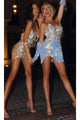 Portia and Scarlett PS24600 - Strapless Beaded Party Dress for a Dazzling Entrance - Gold / 00 - Dress