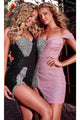 Portia and Scarlett PS24649 - Sweetheart Sheath Cocktail Dress for Short Prom Glamour - Black / 00 - Dress