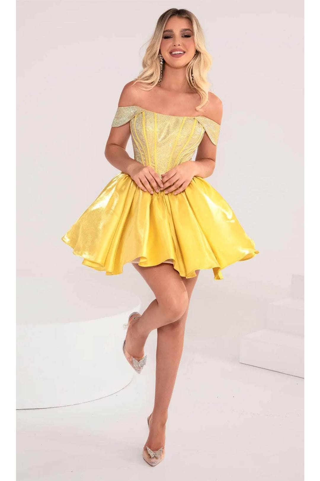 Portia and Scarlett Short Prom Dress Cocktail Outfit PS24762