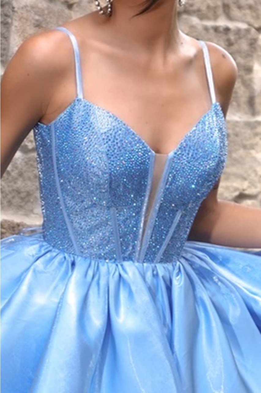 Portia and Scarlett PS24763 Sweetheart Embellished Bodice Hoco Dress - Dress