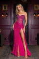 Portia and Scarlett PS24850C Dress - Aqua / 00 - Prom Dresses