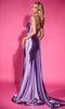 Portia and Scarlett PS25203 - Sash Detailed Prom Dress - Cobalt / 6 - Prom Dresses
