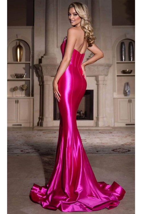 Portia and Scarlett PS25261 - Jewel Ornate Prom Dress - Black / 2 - Prom Dresses