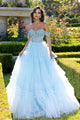Portia and Scarlett PS25303 Dress - Light Blue / 00 - Prom