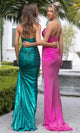 Portia and Scarlett PS25320 - Beaded Plunge Gown