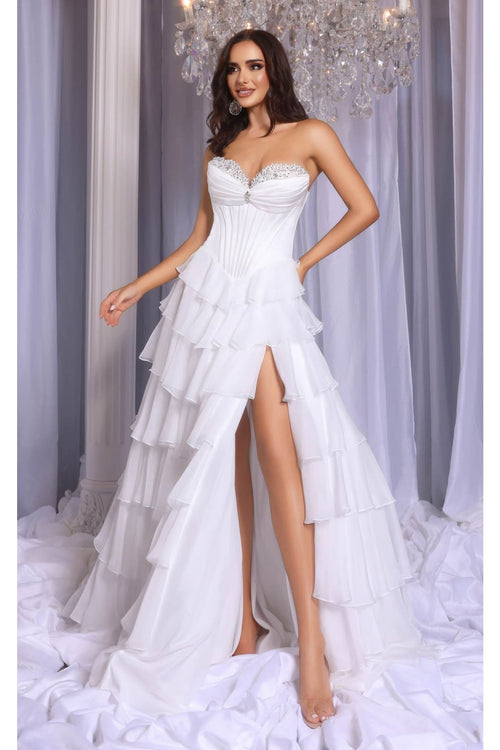Portia and Scarlett PS25963 Dress - Ivory / 00 - dress