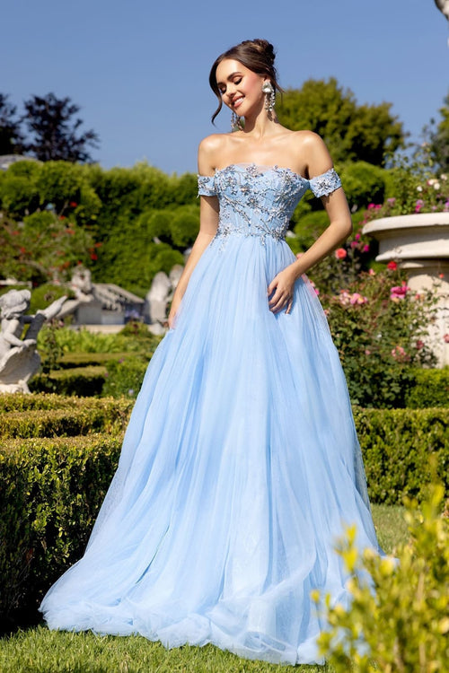 Portia & Scarlett PS25309 - Light Blue / Dresses