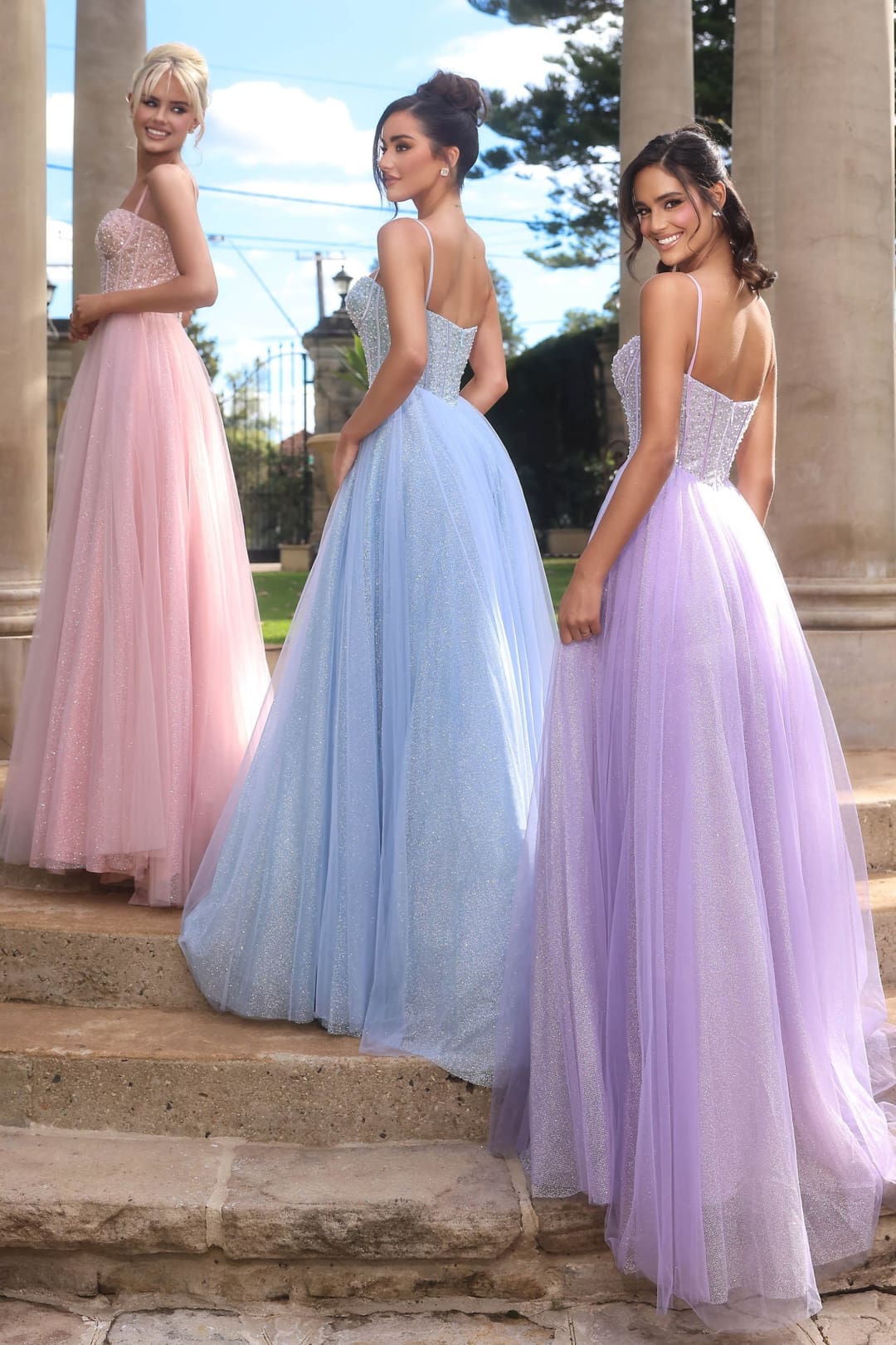 Portia & Scarlett PS25311 - Blue / 4 - Dresses