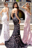 Portia & Scarlett PS25601E - Black/Pink / 2 - Dresses