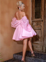 Portia & Scarlett Short Prom Dress A-Line Graduation Cocktail PS24016