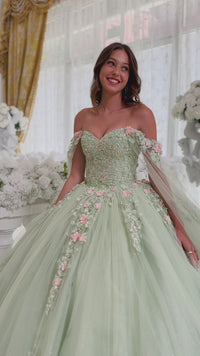 Vestido de quinceañera Ladivine Sage, vestido de fiesta para dulces 16 por 15716