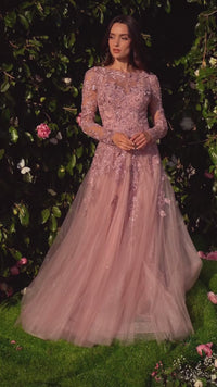 Andrea & Leo Mother of the Bride Dress Long Evening Formal Gown MA108-New Collection