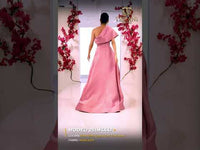 Terani Couture 251m4441 Matte Satin A Line Sleeveless Long Dress