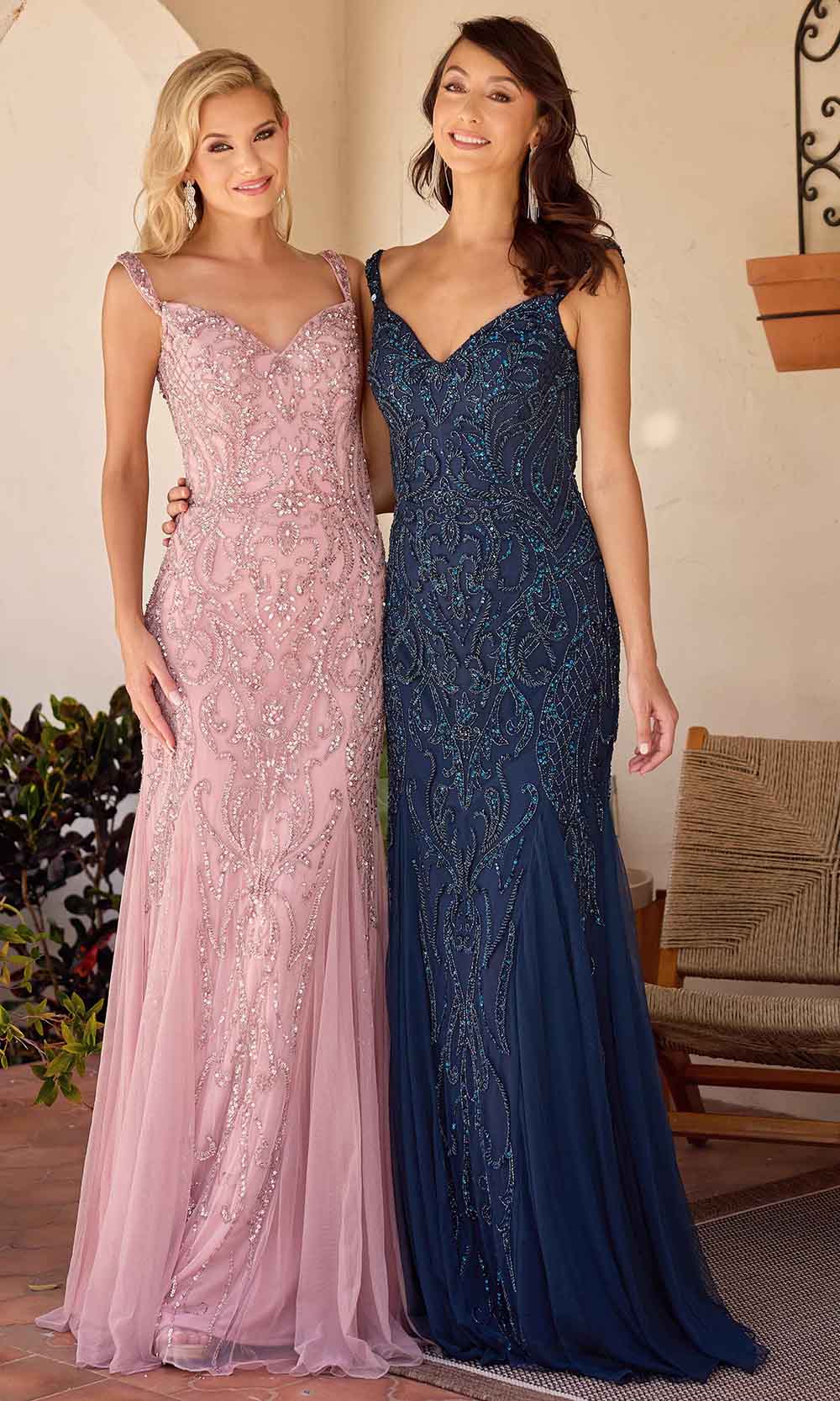 Primavera Couture Dusty Rose Mother of the Bride Dresses