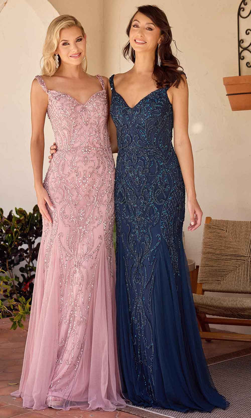 Primavera Couture Dusty Rose Mother of the Bride Dresses