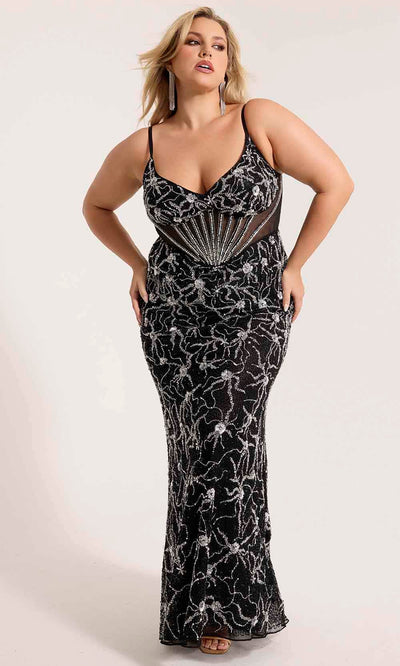 Primavera Couture Black Formal Gowns