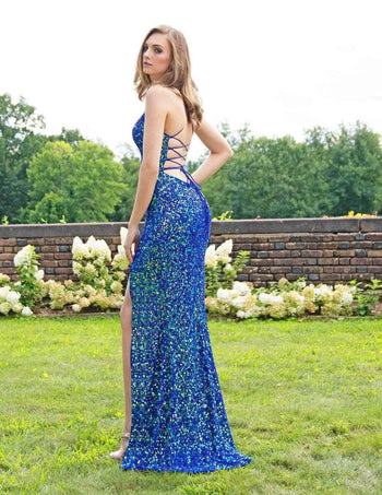 Primavera Couture Neon Coral Prom Dresses