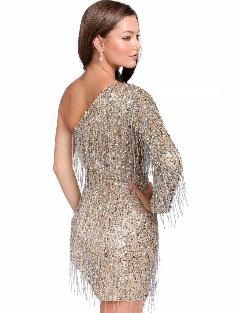 Primavera Couture 3858 Beaded Short Prom Dress