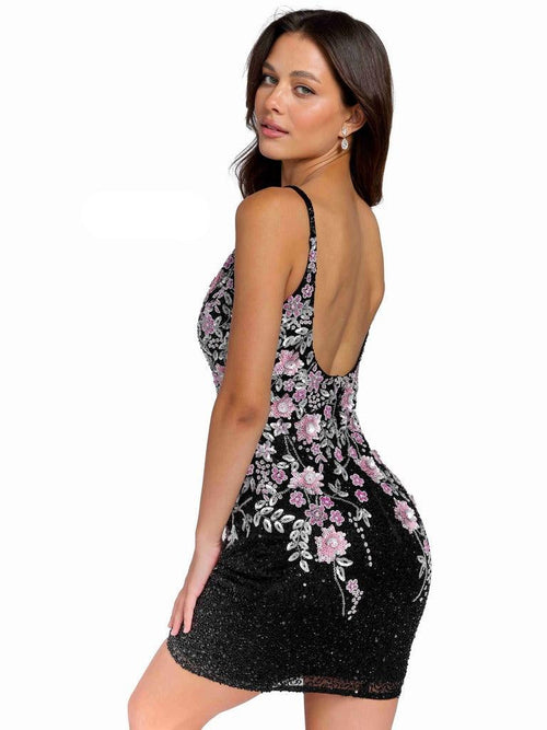 Primavera Couture 3862 Fitted Short Prom Dress