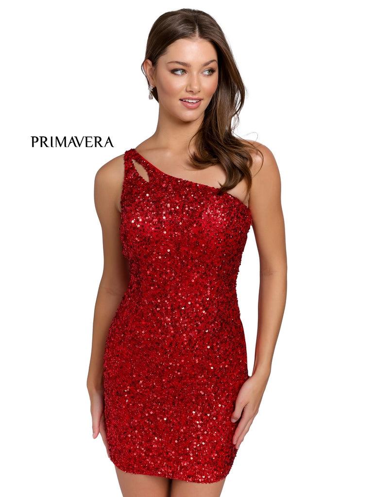 Primavera Couture Homecoming Short Prom Dress 3573 - The Dress Outlet