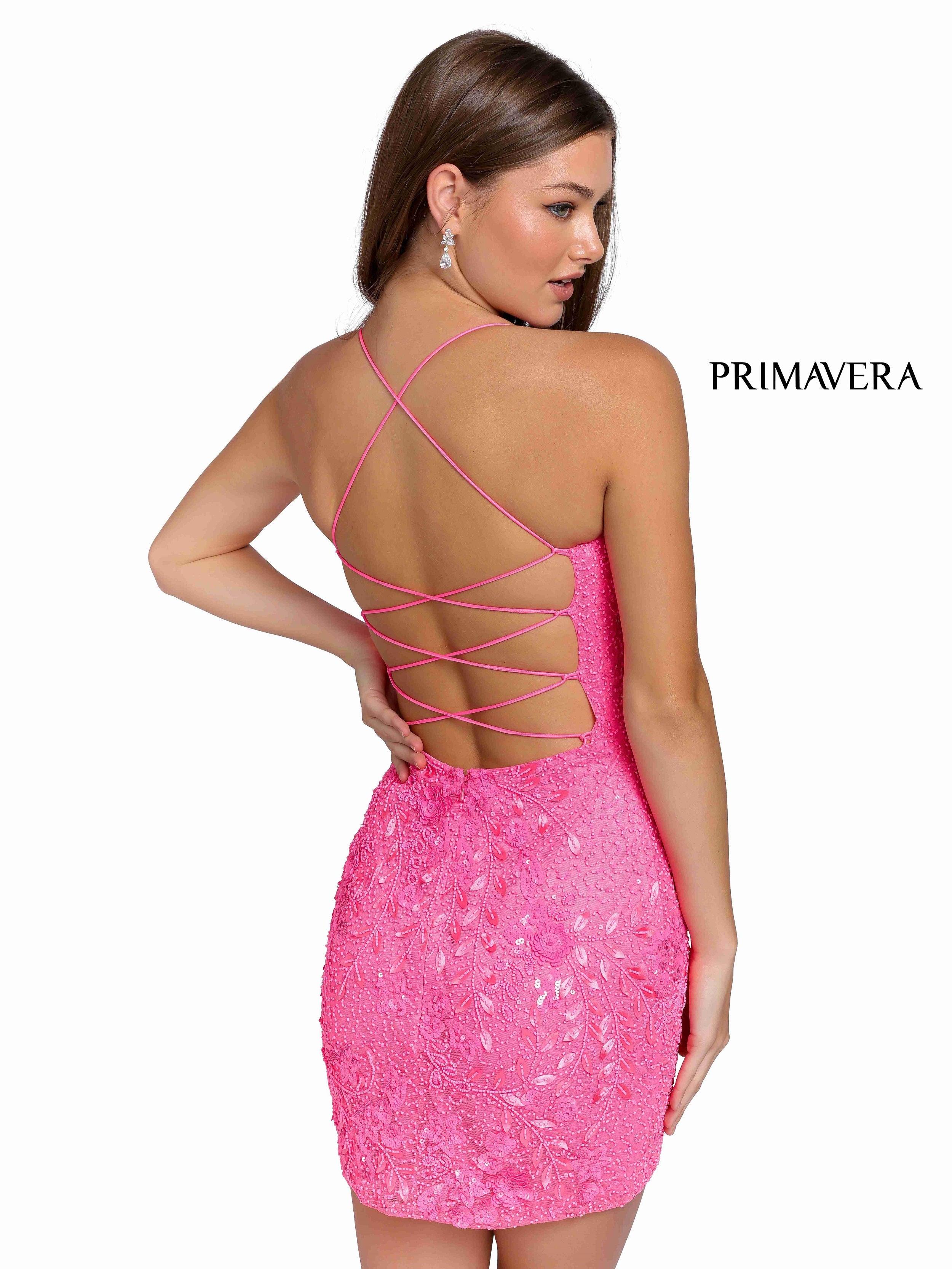 Primavera Couture 3816 Short Prom Dress