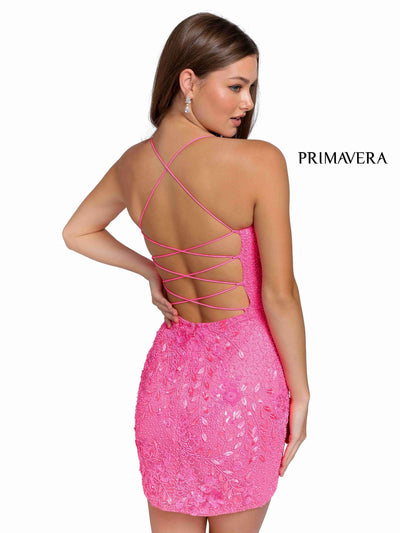 Primavera Couture 3816 Short Prom Dress