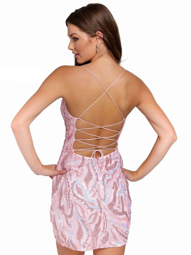 Primavera Couture 3844 Short Prom Dress