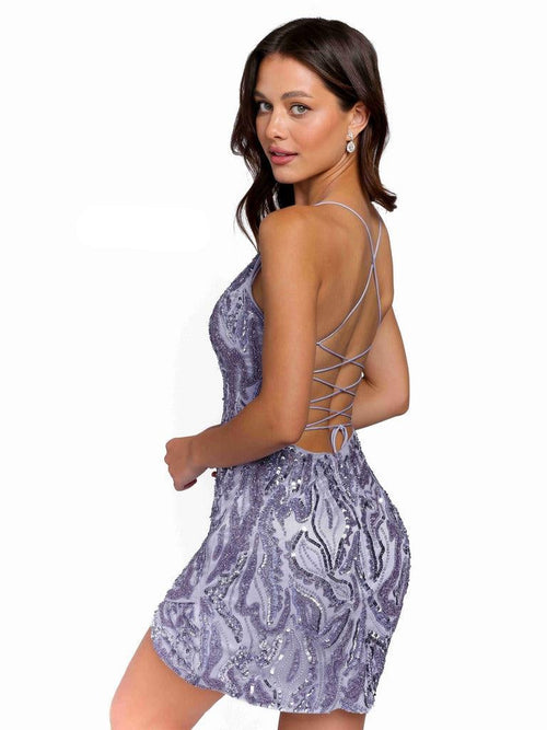 Primavera Couture 3844 Short Prom Dress