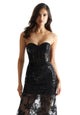 Madeline Gardner New York 49032 Long Formal Floral Sequin Prom Dress
