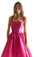 Madeline Gardner New York 49036 Ball Gown Long Corset Prom Dress