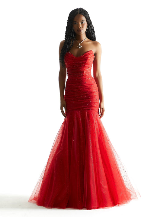 Prom Dresses Formal Long Mermaid Prom Dress Scarlet
