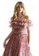 Madeline Gardner New York 49057 Long Floral Ball Gown Prom Dress