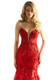 Madeline Gardner New York 49060 Mermaid Corset Formal Prom Dress