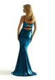 Madeline Gardner New York 49064 Long Fitted Formal Metallic Prom Dress