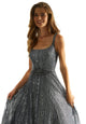 Madeline Gardner New York 49065 Long Sequin Ball Gown Glitter Prom Dress