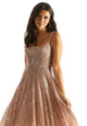 Madeline Gardner New York 49065 Long Sequin Ball Gown Glitter Prom Dress