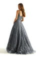 Madeline Gardner New York 49065 Long Sequin Ball Gown Glitter Prom Dress