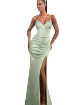 Prom Dress 2025 Sexy Embellished Fitted Corset Long Gown